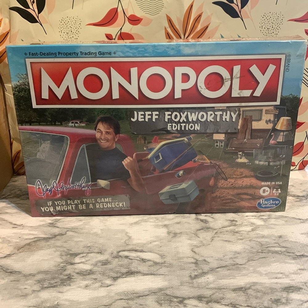 New Jeff Foxworthy Edition Monopoly